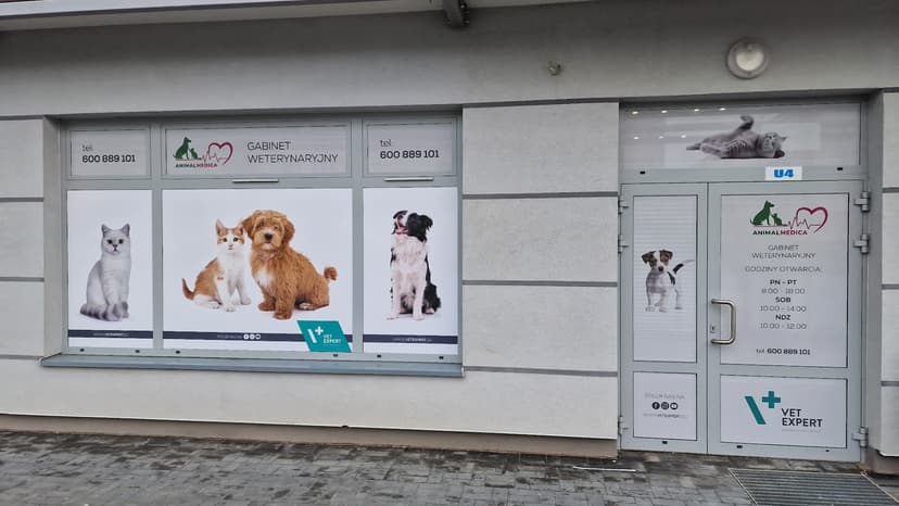 Gabinet Weterynaryjny Animal Medica A. Sidelnikow M. Kasztelan