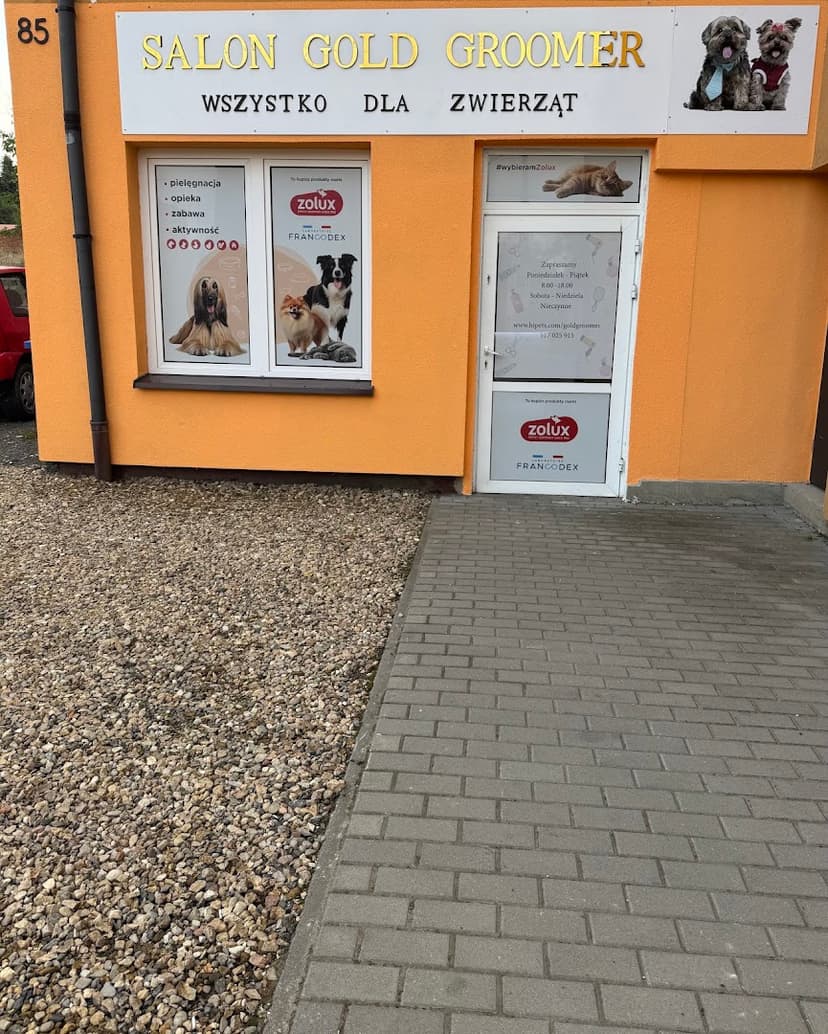 Psi Fryzjer Gold Groomer Salon Pielęgnacji Zwierząt Domowych