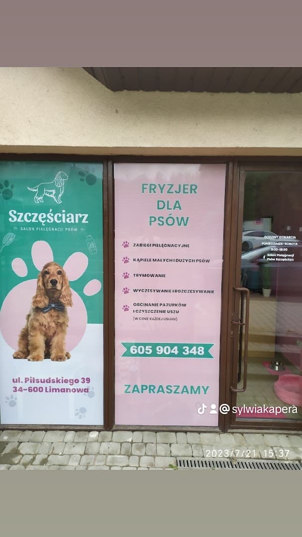 Szczęściarz salon pielęgnacji psów