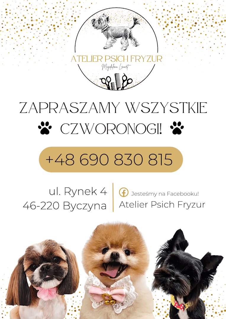 Atelier Psich Fryzur Magdalena Lenart | Strzyżenie psów