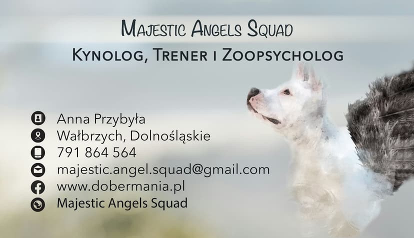 Zoopsycholog Anna Przybyła Majestic Angels