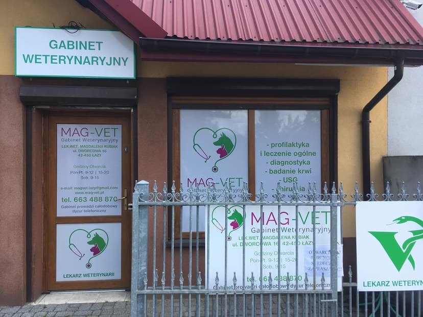 Gabinet Weterynaryjny "MAG-VET" lek. wet. Magdalena Kubiak