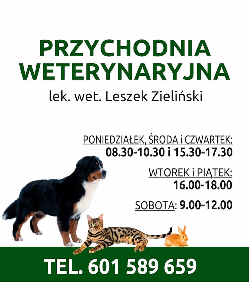 Przychodnia Weterynaryjna lek.wet. Leszek Zieliński